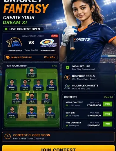 Bet288 (bet 288) fantasy cricket & matchday visual 3
