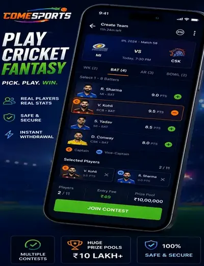 Bet288 (bet 288) fantasy cricket & matchday visual 2